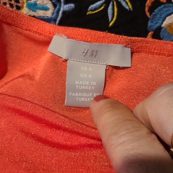 Orange shimmer tank - Picture 4 of 4